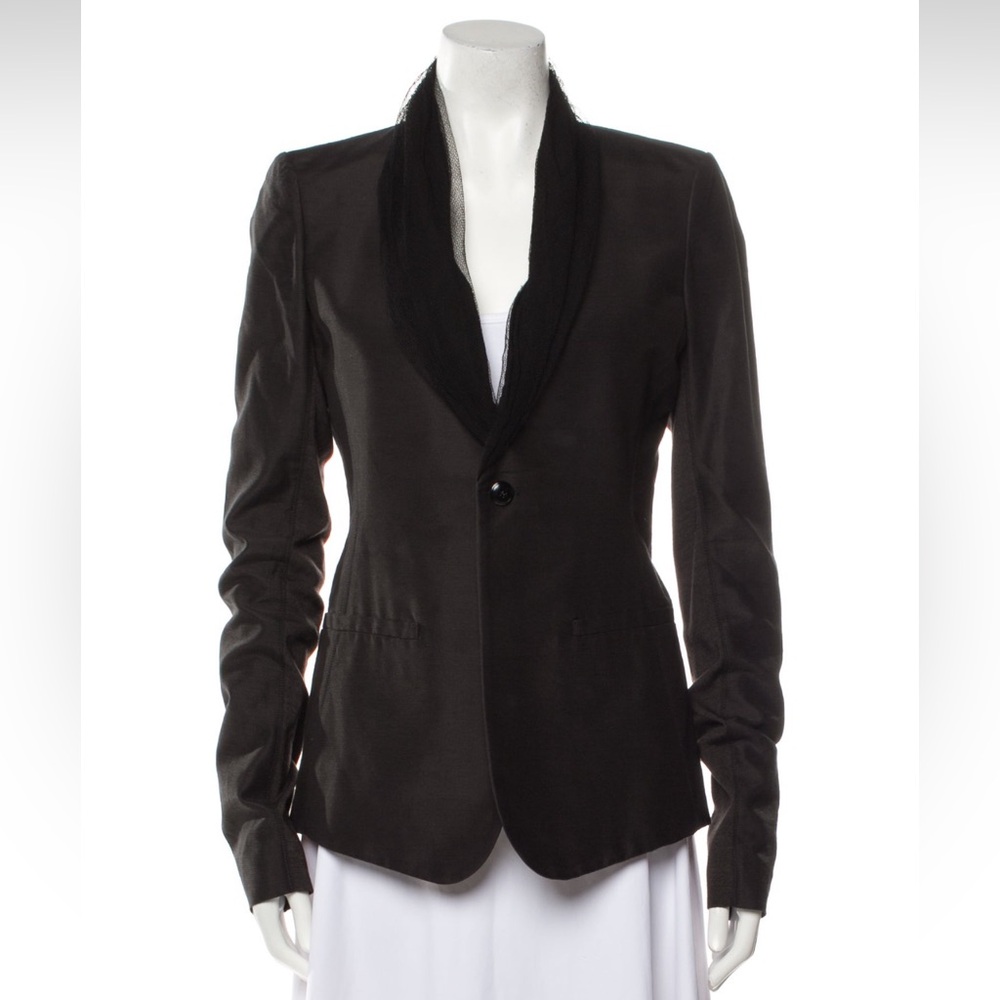 Rick Owens Black Blazer